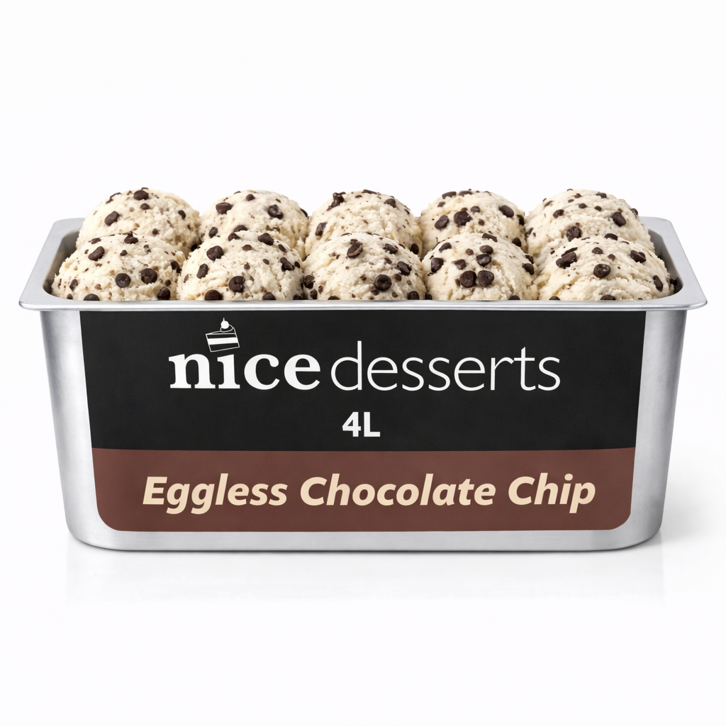 Wholesale Ice Cream - Eggless Chocolate Chip | 4L