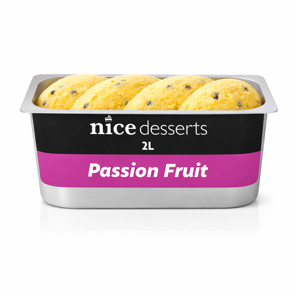 Wholesale Sorbet - Passion Fruit (Ve) | 2L
