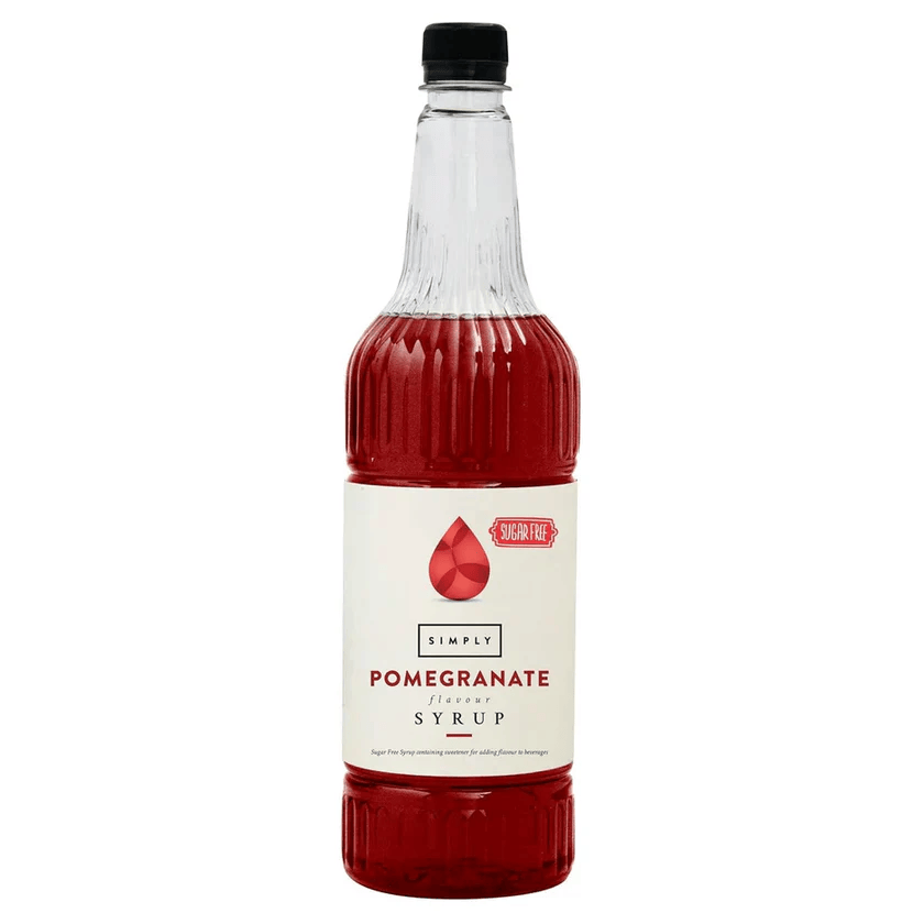 Simply Pomegranate 1L Syrup (Sugar Free)