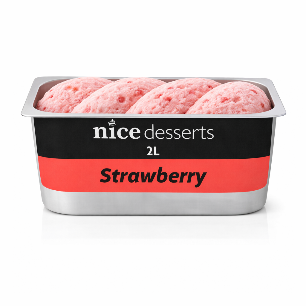 Wholesale Sorbet - Strawberry (Ve) | 2L