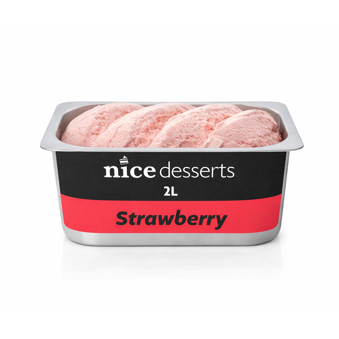 Wholesale Ice Cream - Strawberry | 2L
