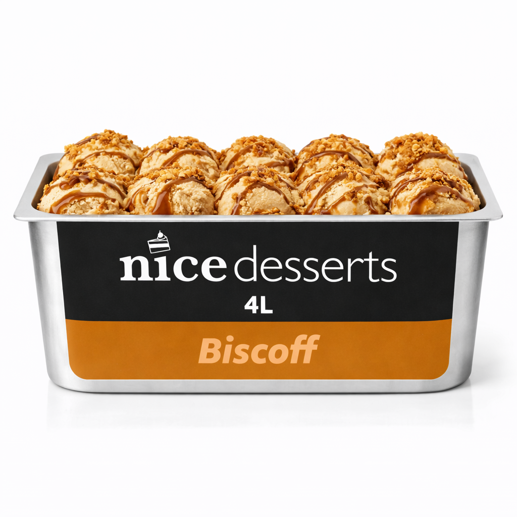 Wholesale Ice Cream - Biscoff | 4L