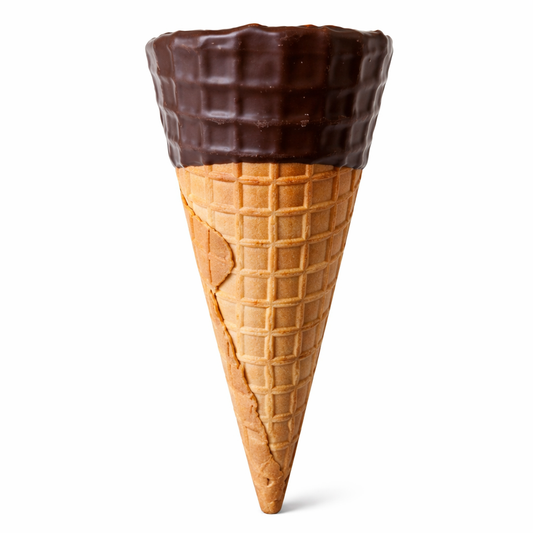 Choc Dip Waffle Cone - 2/3 Scoops (78 units)