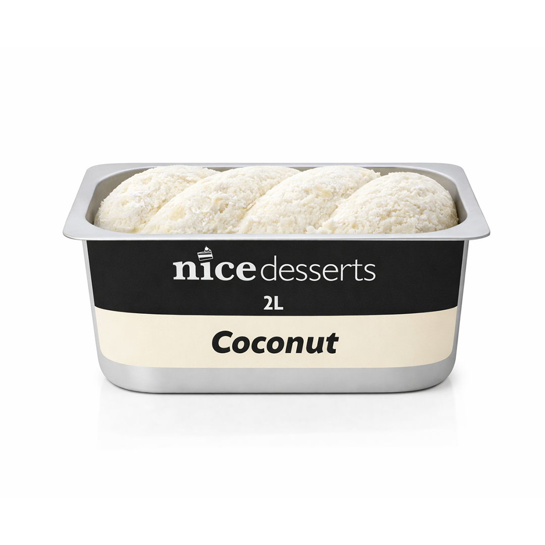 Wholesale Ice Cream - Coconut (Ve) | 2L