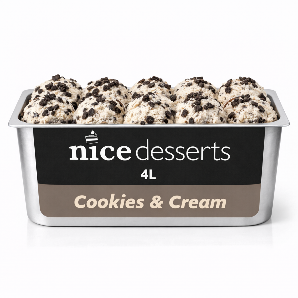 Wholesale Ice Cream - Cookies & Cream | 4L