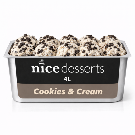 Wholesale Ice Cream - Cookies & Cream | 4L