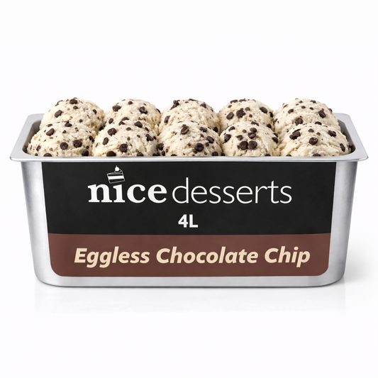 Wholesale Ice Cream - Eggless Chocolate Chip | 4L