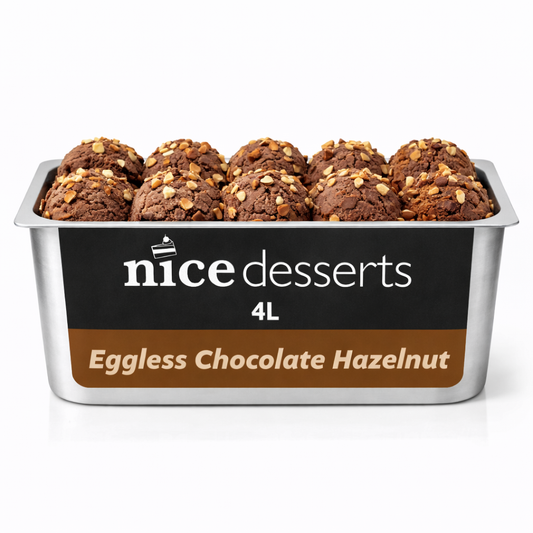 Wholesale Ice Cream - Eggless Chocolate Hazelnut | 4L