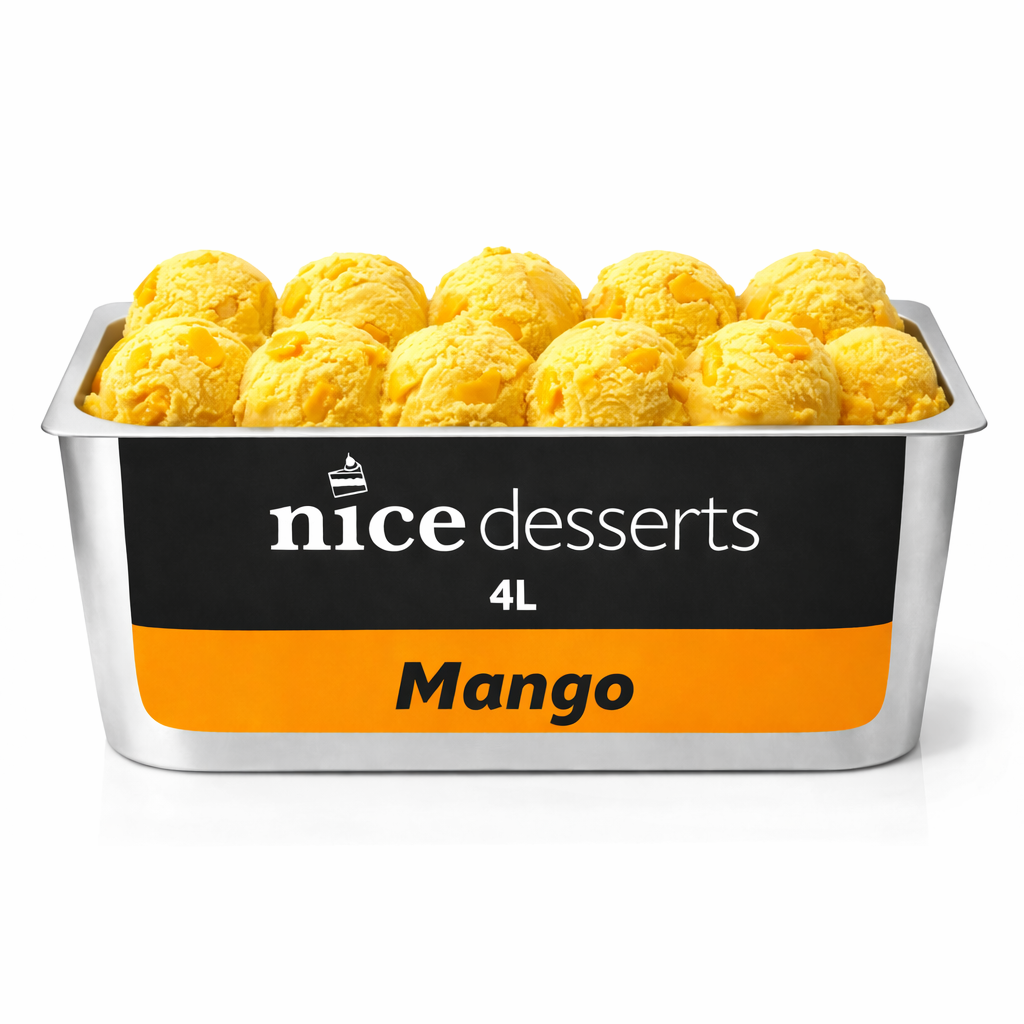 Wholesale Ice Cream - Mango (Ve) | 4L