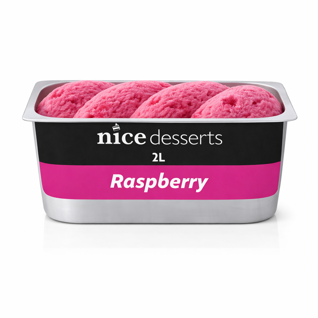 Wholesale Sorbet - Raspberry (Ve) | 2L