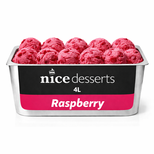 Wholesale Sorbet - Raspberry (Ve) | 4L