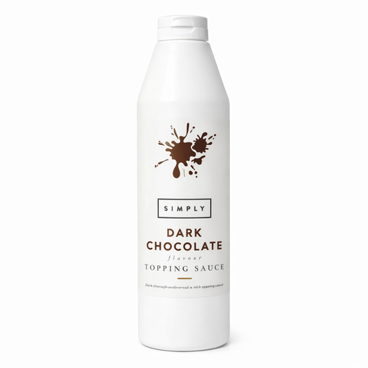 Simply Dark Chocolate Squeezy Topping Sauce 1KG