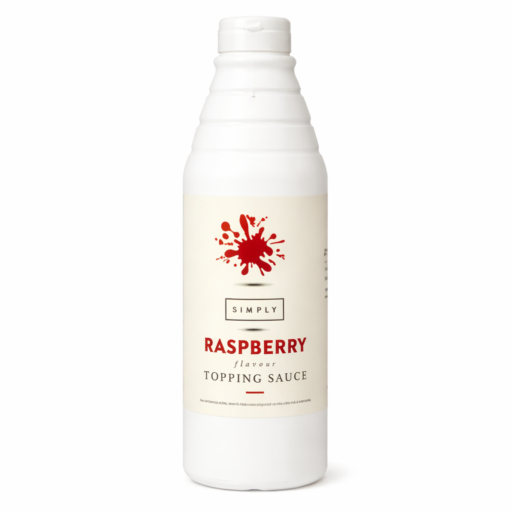 Simply Raspberry Squeezy Topping Sauce 1KG