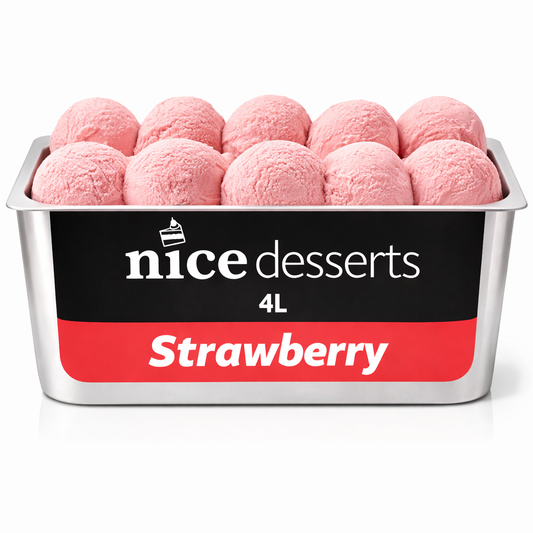 Wholesale Sorbet - Strawberry (Ve) | 4L
