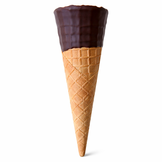 Choc Dip Waffle Cone - 1 Scoop (105 units)