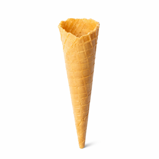 Plain Waffle Cone - 1 Scoop (135 units)
