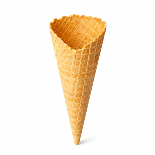 Plain Waffle Cone - 2/3 Scoops (126 units)